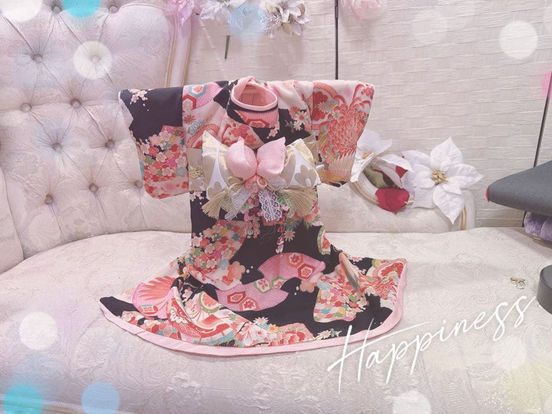 B465.pon2pan2☆犬オーダー3ウェイお着物☆犬お着物