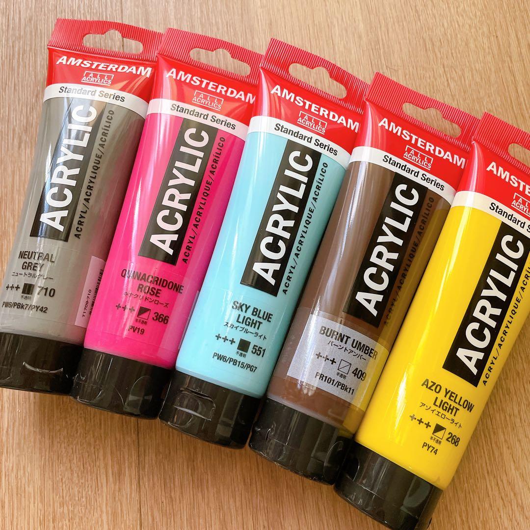 新品未使用 アムステルダム アクリリックD 120ml