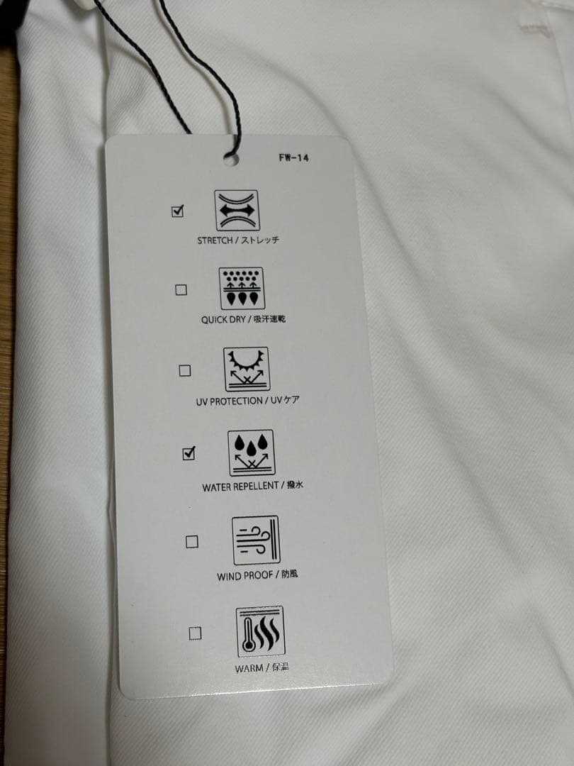 【新品・保管品】TaylorMade ゴルフパンツ ホワイト サイズ88