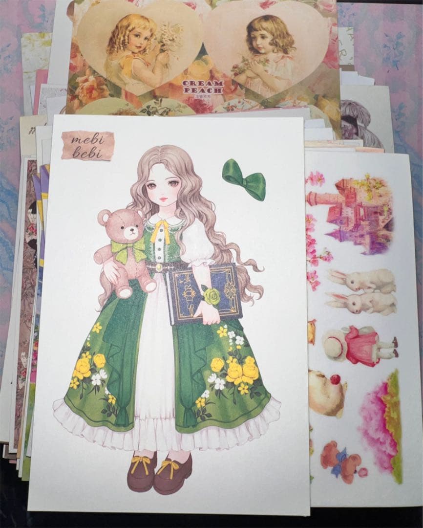 ステッカー　人物、装飾系大量　おまとめ☪︎*。꙳