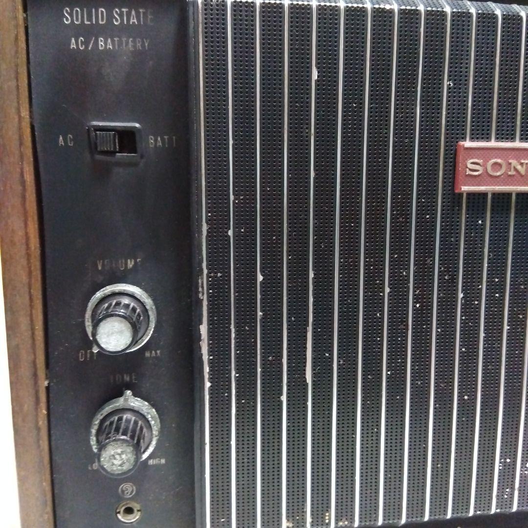 昭和レトロ　SONY　　　　　　　　　TFM-9500 FM/AM ホームラジオ