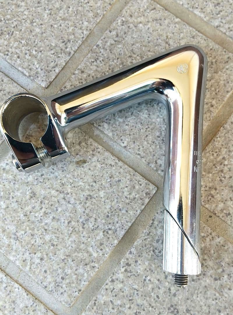 日東 NJ PRO 鉄ステム105mm 　鉄　NJS 認定 競輪 ピスト