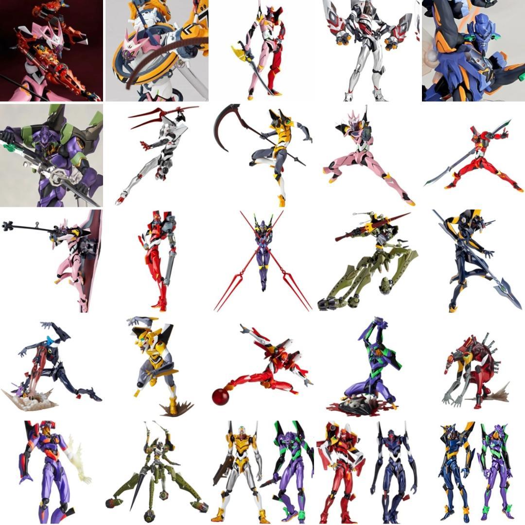 リボルテック エヴァンゲリオン　30周年記念！新品未使用 56体 廃版、限定品