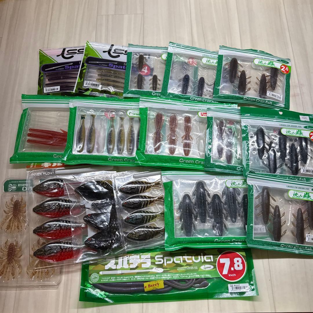 一誠　沈み虫　ギルフラット　ワームセット