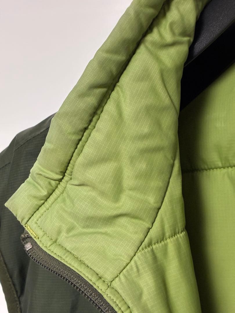 【1月一杯までの掲載】 Patagonia パフボールベスト　グリーン　M