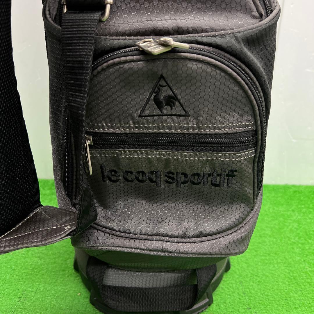 ルコックスポティフ　lecoqsportif ゴルフバッグ　中古品8インチ