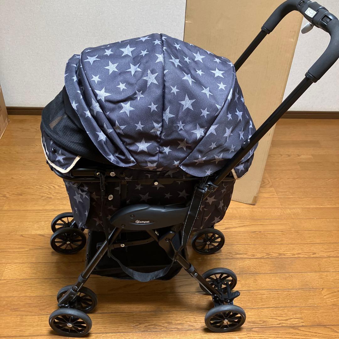 【美品】分離型コムペット ミリミリ EG ロング スターブラックエッグクッション