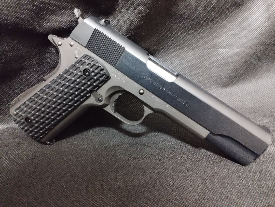 東京マルイ　カスタムコルトガバメントガスブローバックガスガン動作品