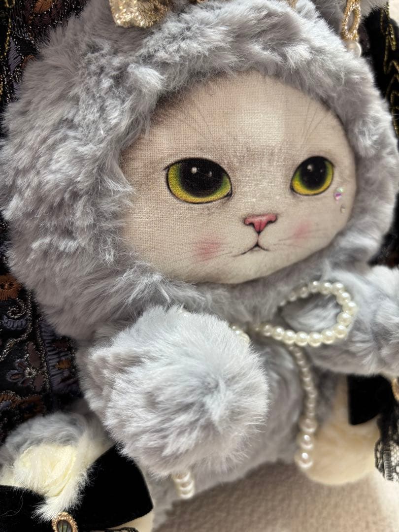 山*ば様 コヤンイサムチョン　ファーバッグ　ギムくん　グレーうさちゃん