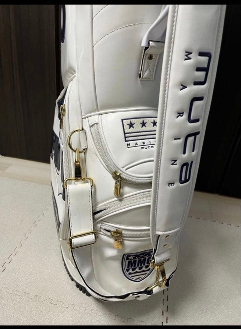 muta ゴルフバッグ 8 ホワイト