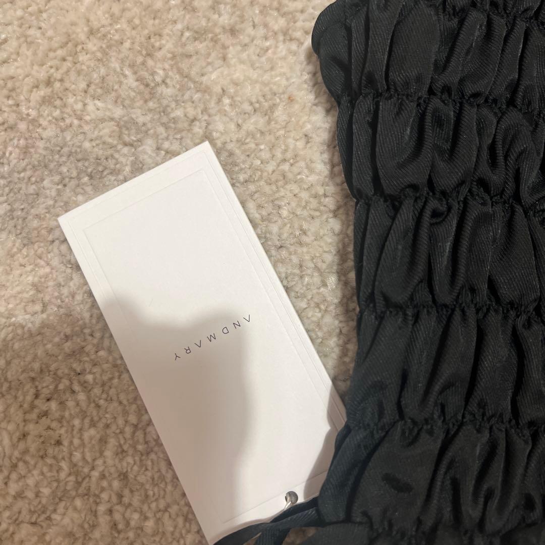 andmary メイシャーリングトップス