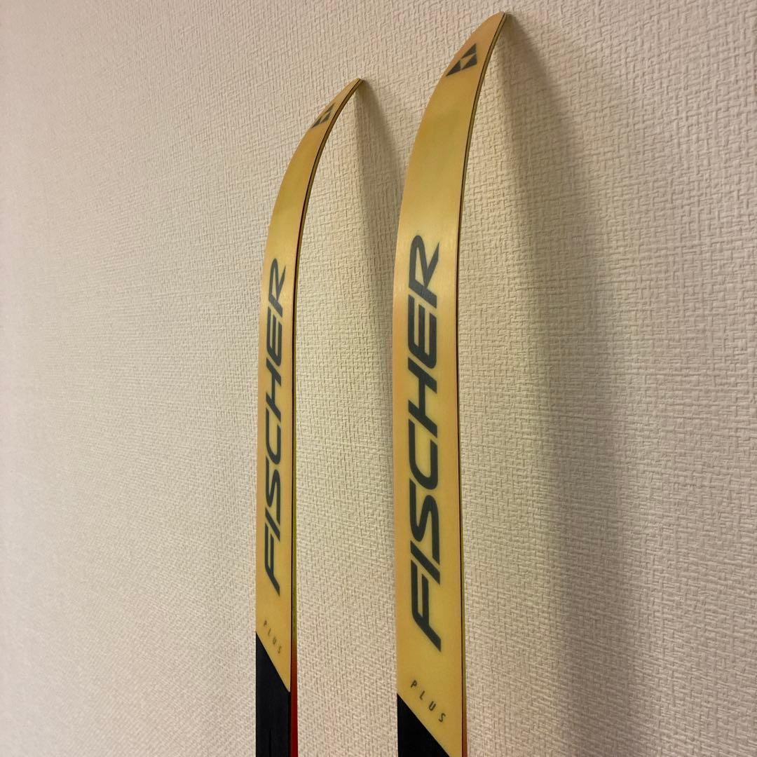 FISCHER クロスカントリースキー板 イエロー/ブラック　190cm