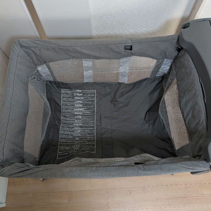 KATOJI JOIE プレイヤード イリュージョン ベビーベッド グレー