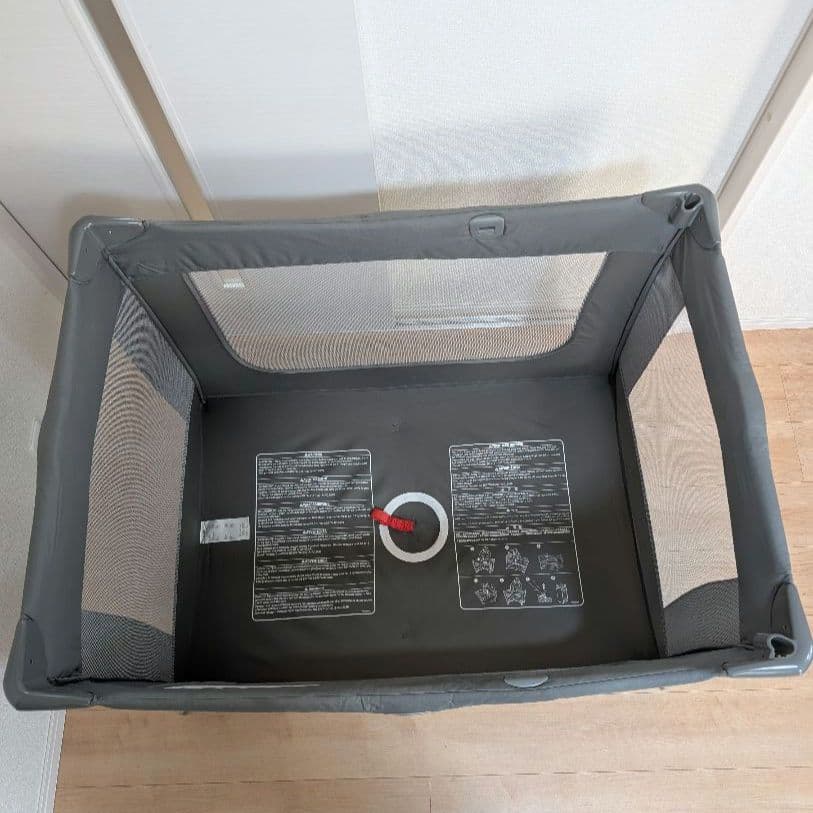 KATOJI JOIE プレイヤード イリュージョン ベビーベッド グレー