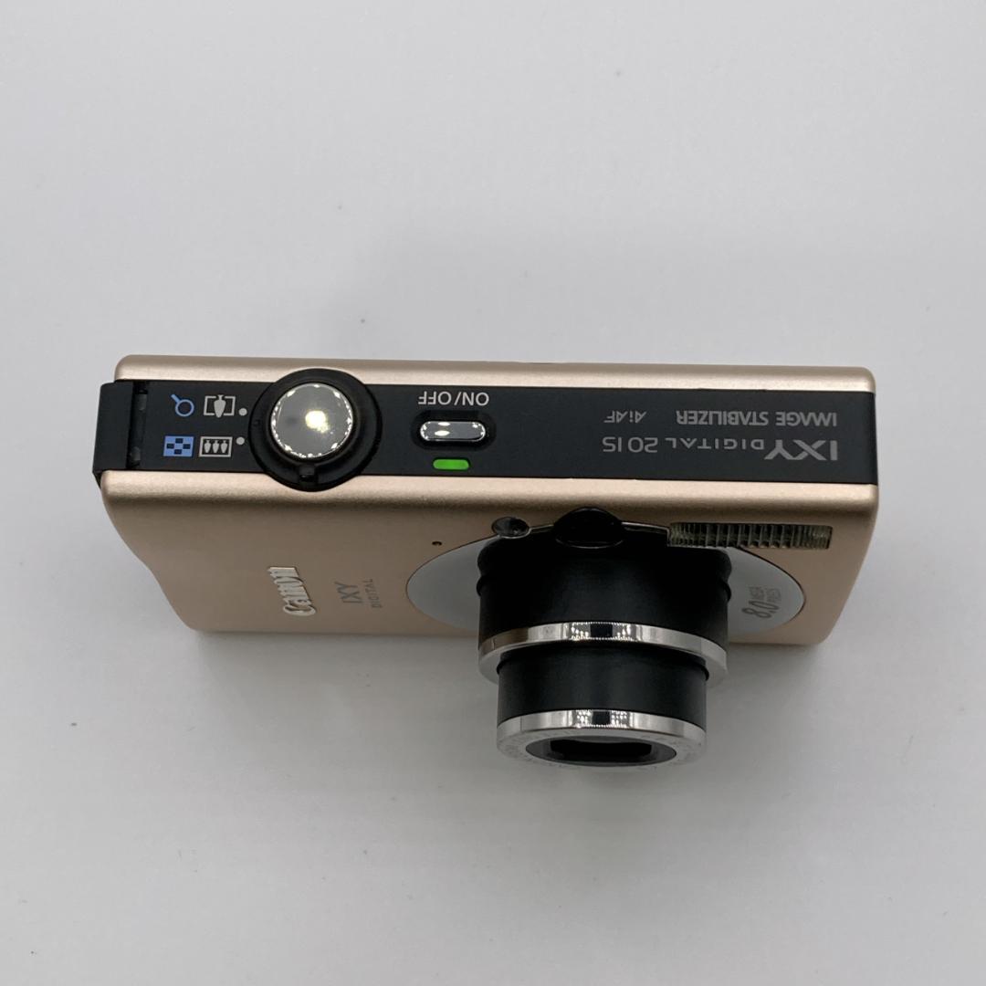 【美品】箱付き Canon IXY DIGITAL 20 IS カメラ キャメル