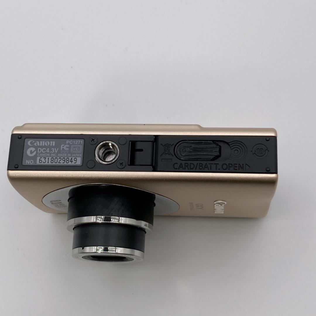 【美品】箱付き Canon IXY DIGITAL 20 IS カメラ キャメル
