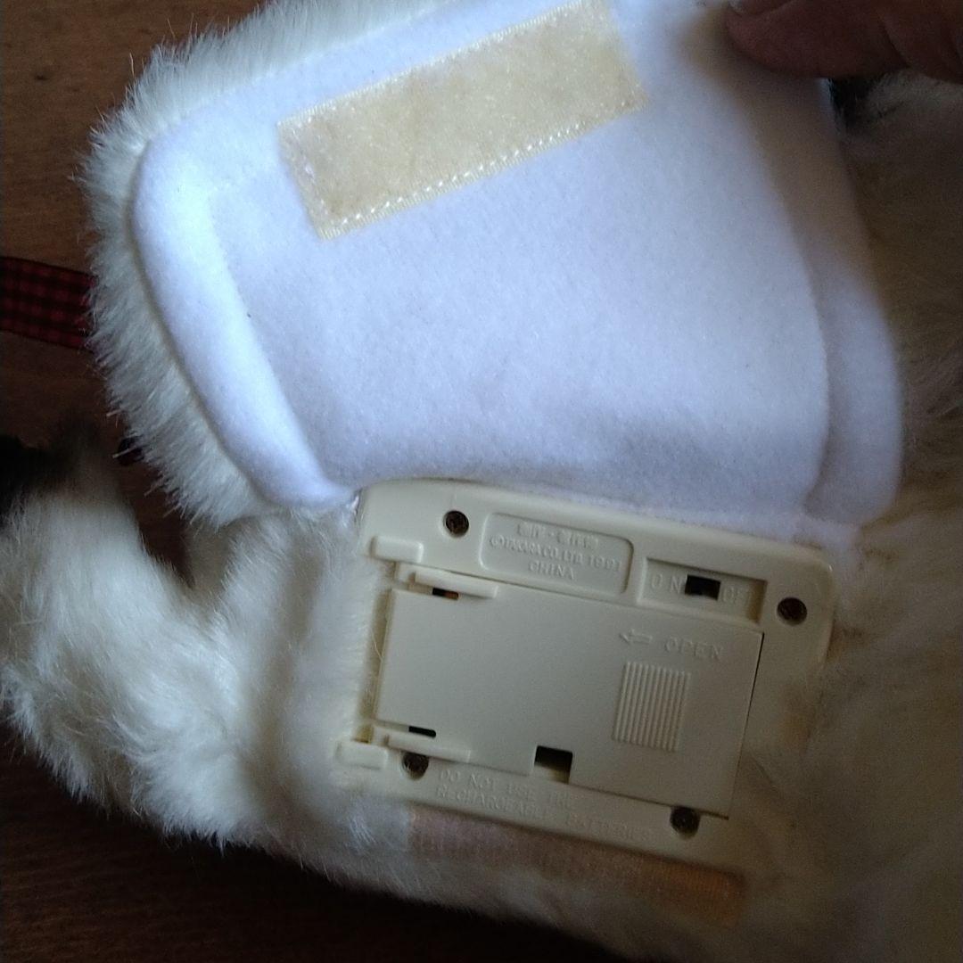 TAKARA タカラ 撫でると鳴く 猫 ネコ ぬいぐるみ 1991年