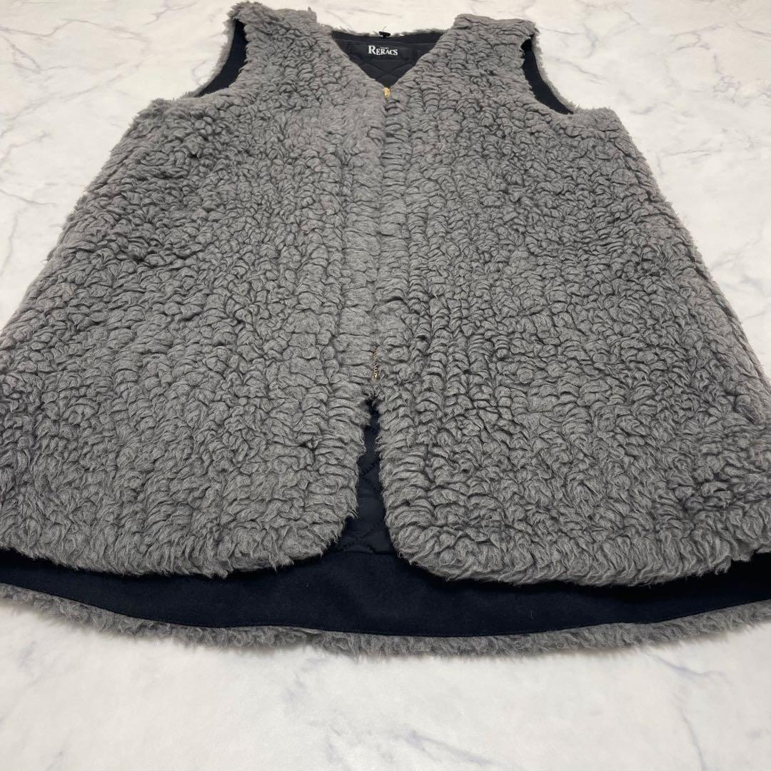 『ザ・リラクス』モッズコート ボアライナー取外し可 3way ダブルジップ