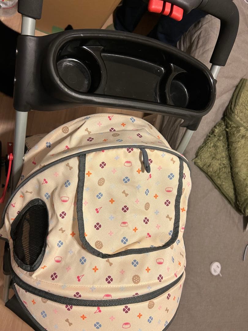 ペットカート メッシュカバー付き