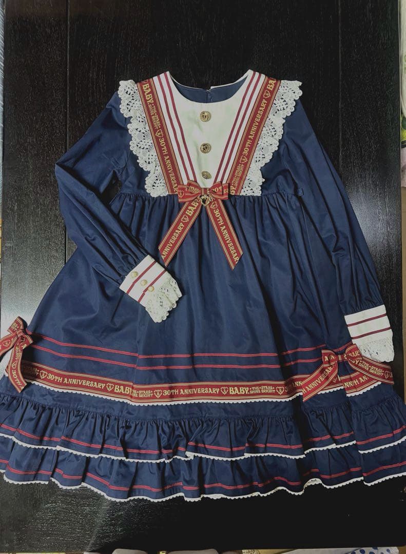 BABY♡Best Wishesワンピース(紺)