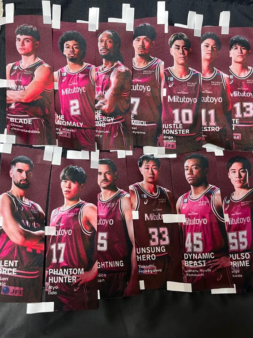 川崎ブレイブサンダース 卓上ミニのぼり