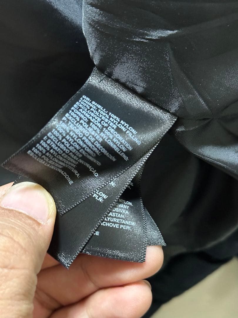 THE NORTH FACE フード付きダウンジャケット XLサイズ 黒