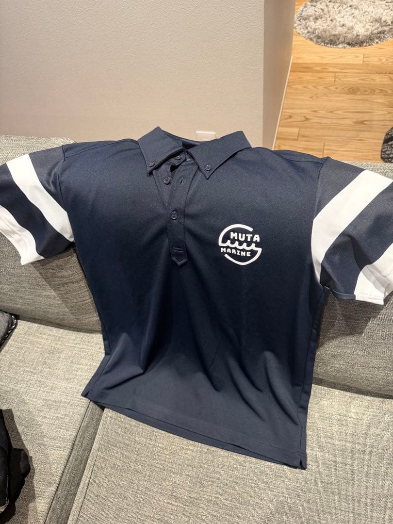 MUTA MARINE ネイビー ポロシャツ サイズ6