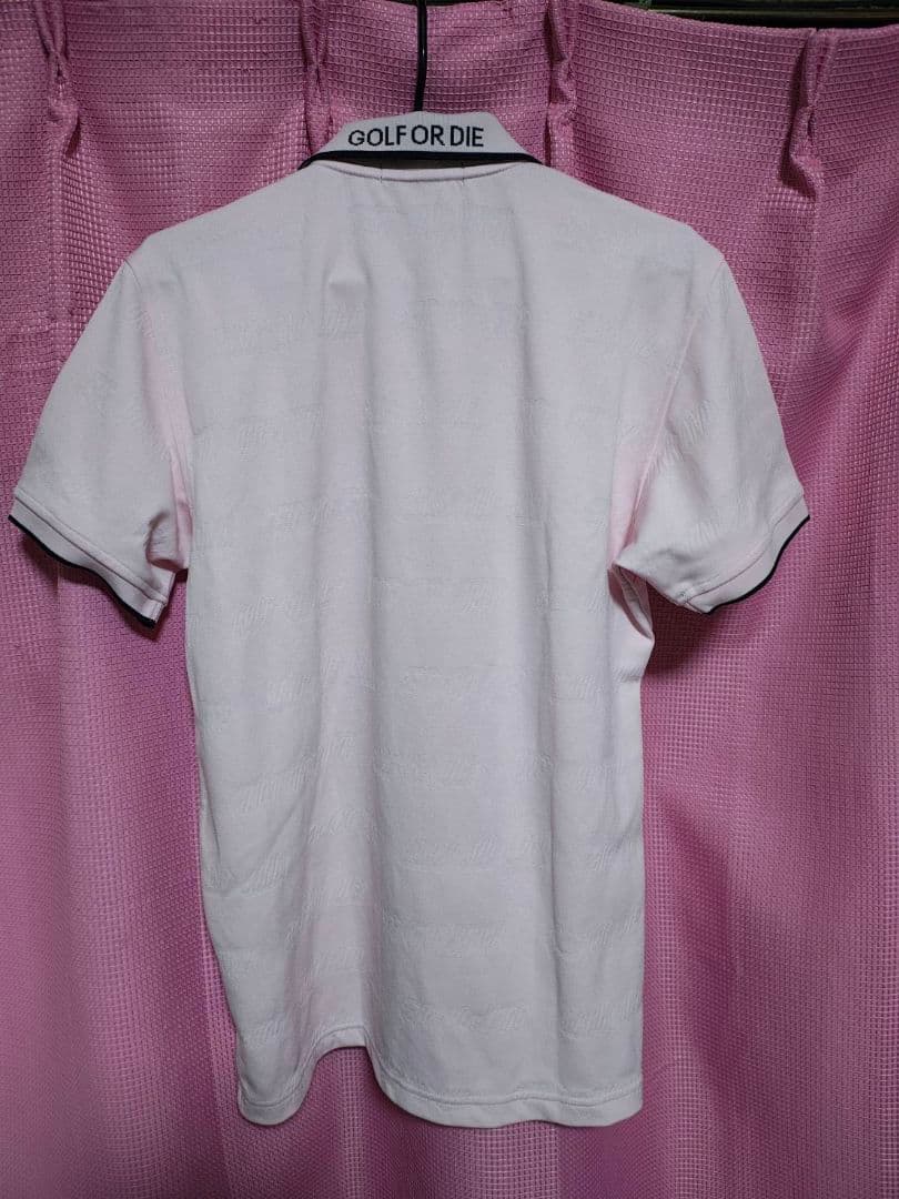 MARK & LONA マークアンドロナ ピンクポロシャツ