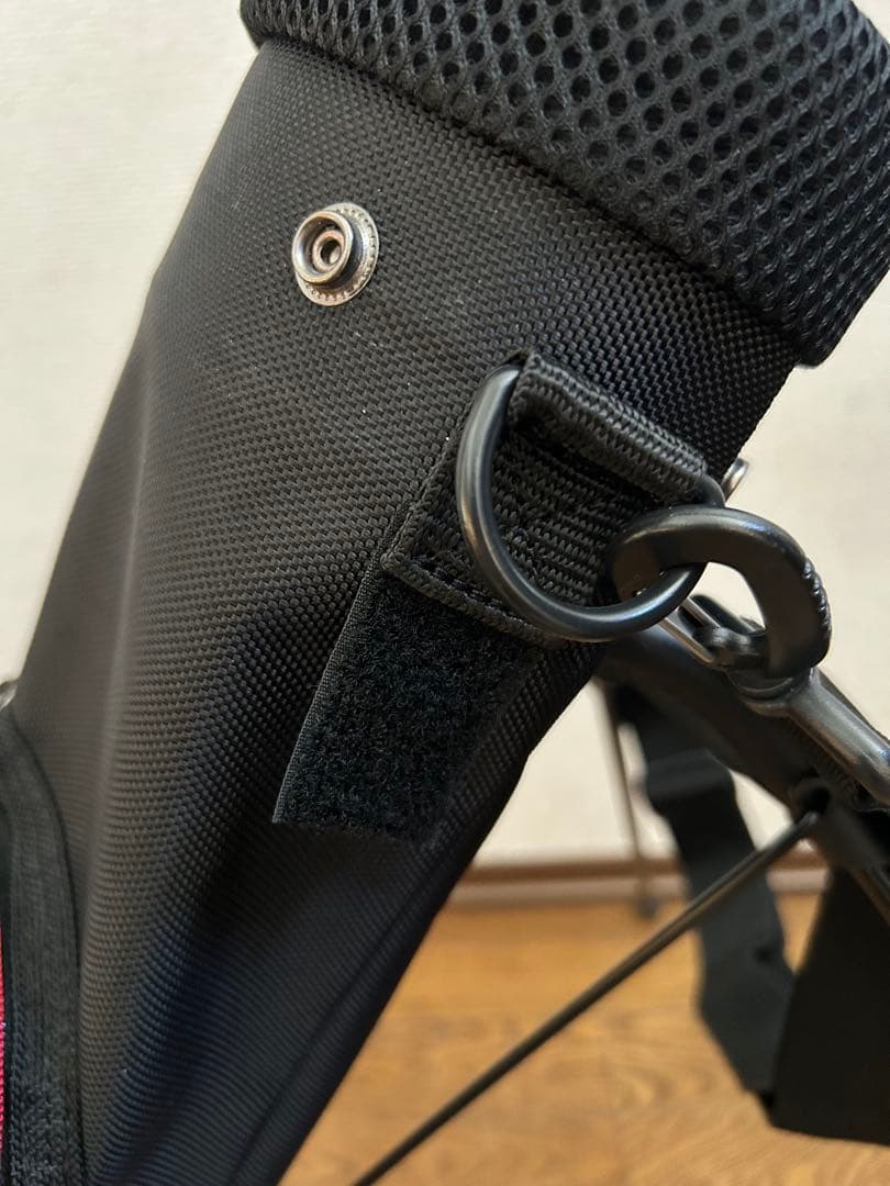 【美品】タイトリスト セルフスタンドバッグ (BK)