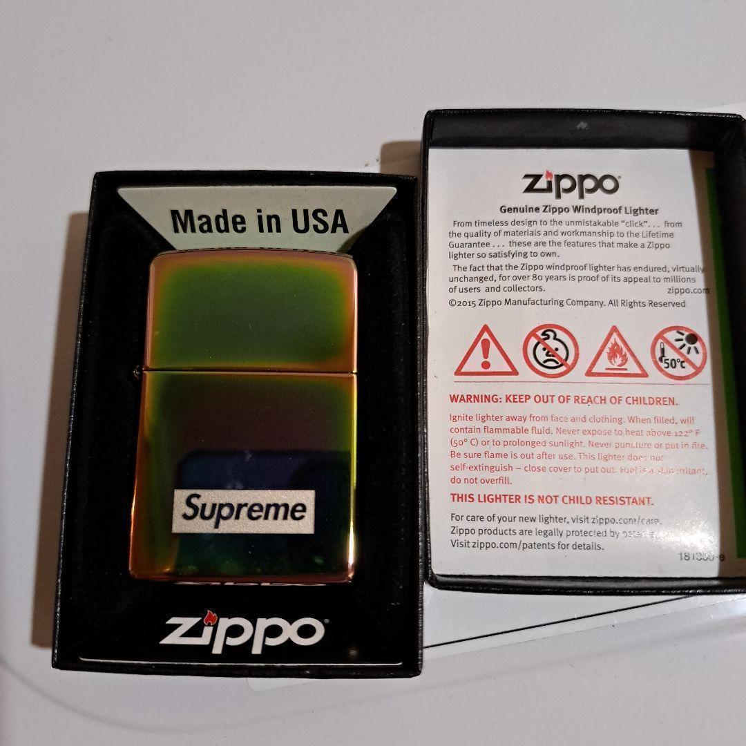 supreme Spectrum Iridescent Zippo ジッポ