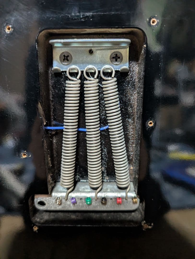 エレキギター ブラック ストラトキャスタータイプ