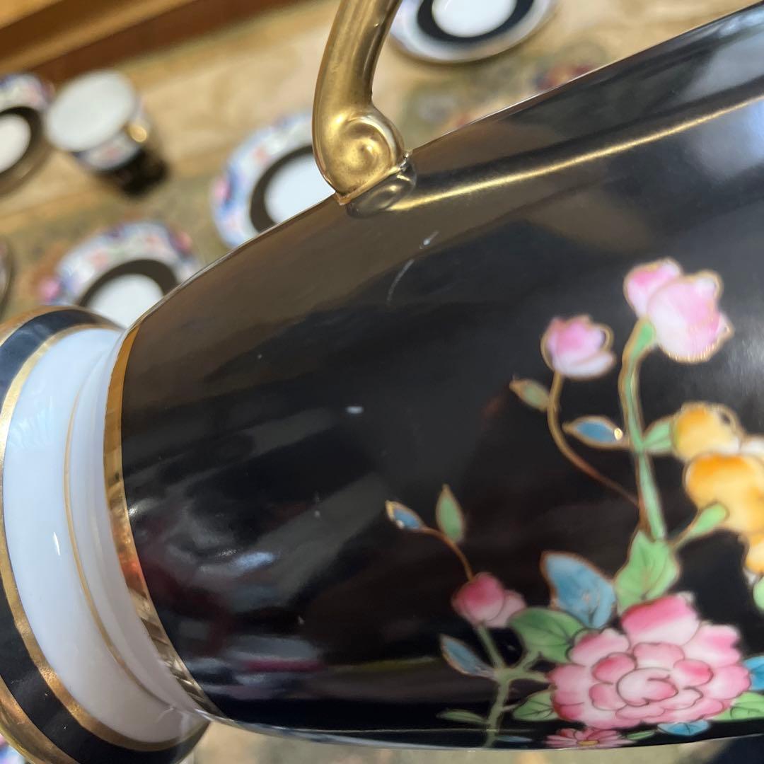 期間限定超レアなセットオールドノリタケMニッポン裏印ありチョコレートポットセット