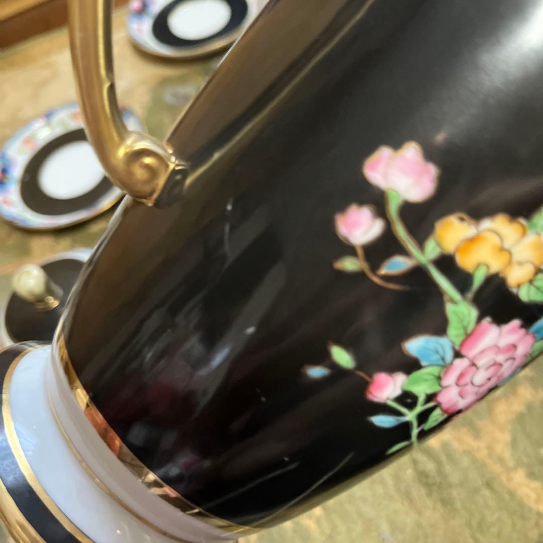 期間限定超レアなセットオールドノリタケMニッポン裏印ありチョコレートポットセット