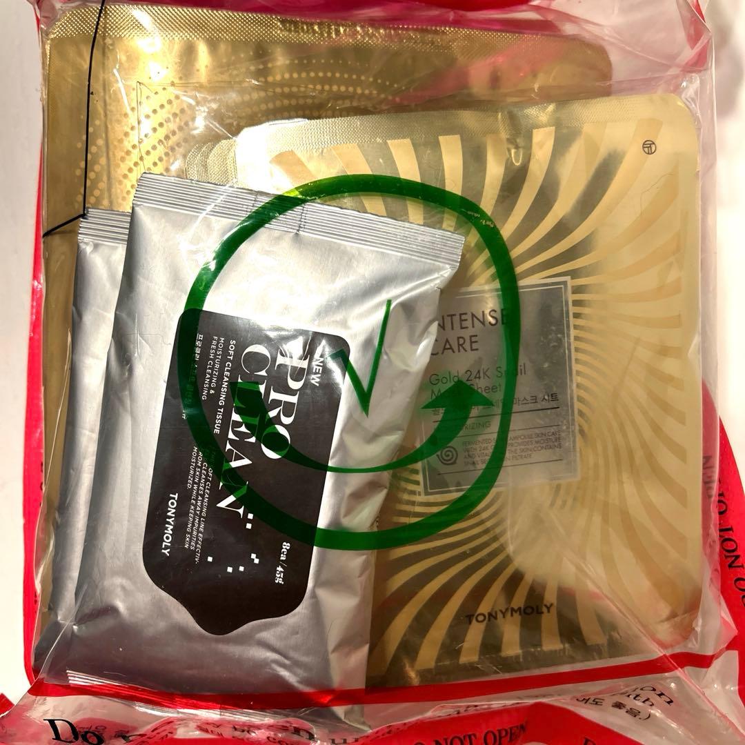 【正規品・未開封】TONYMOLY Gold 24K Snail マスク セット