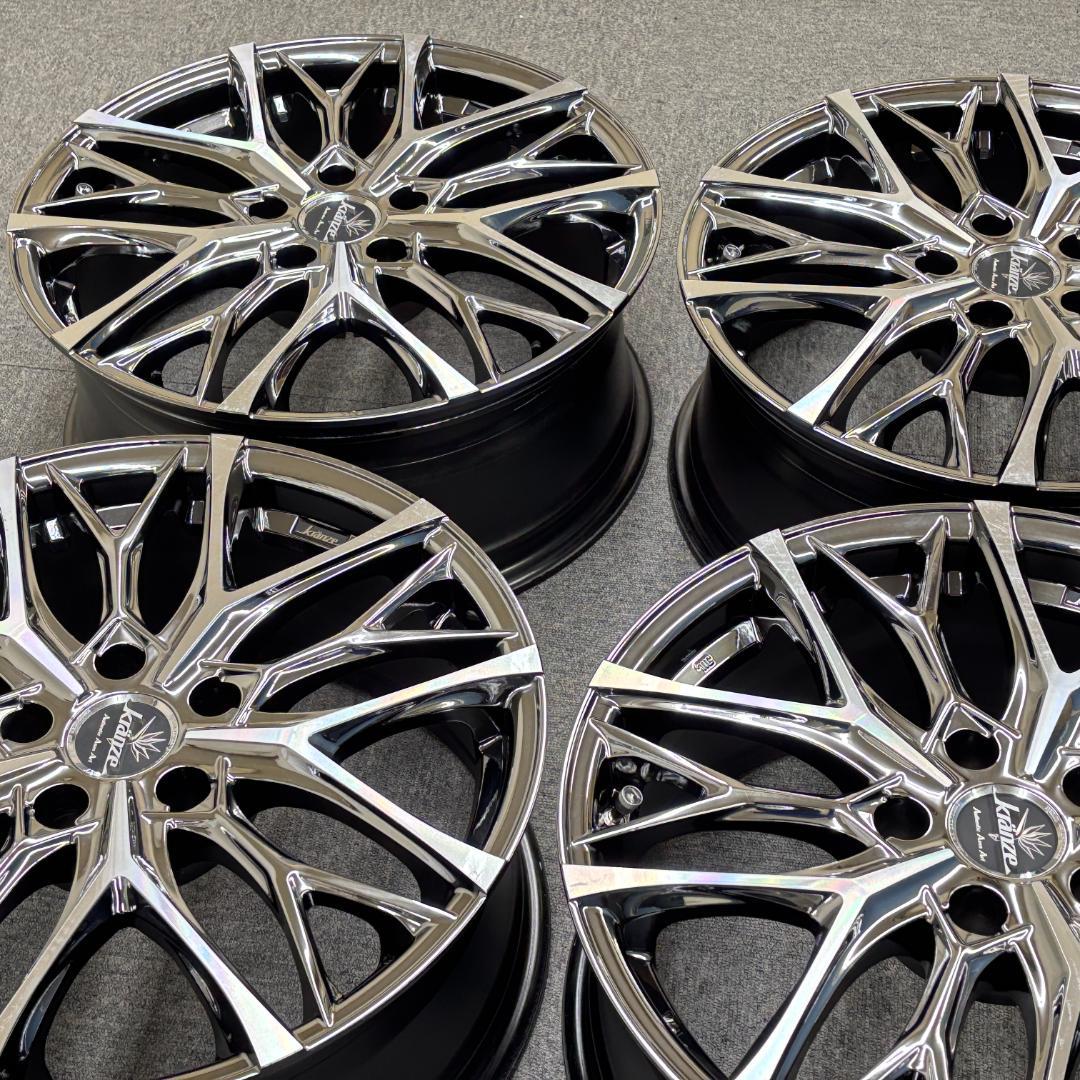 新品タイヤ付 weds クレンツェ ウィーバル クラウン ヴォクシー ハリアー