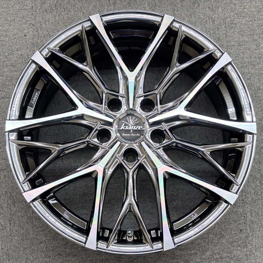 新品タイヤ付 weds クレンツェ ウィーバル クラウン ヴォクシー ハリアー