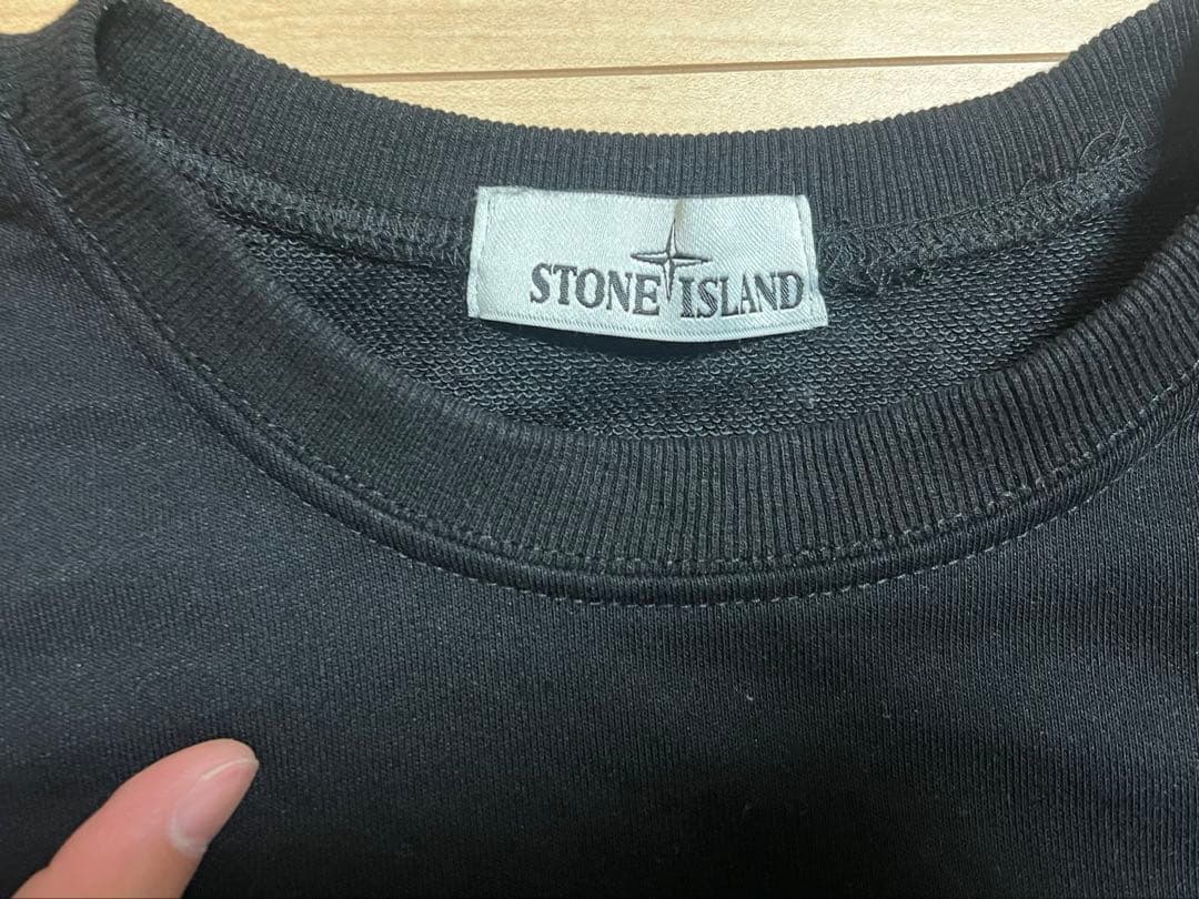 ストーンアイランドブラックスウェット
