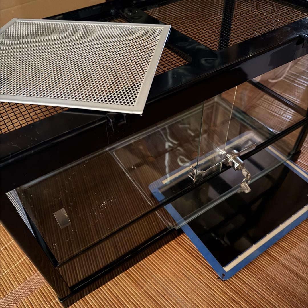 ケースバイケース６０M みどり商会 ケージ 鍵、パネルヒーターみどり商会付き