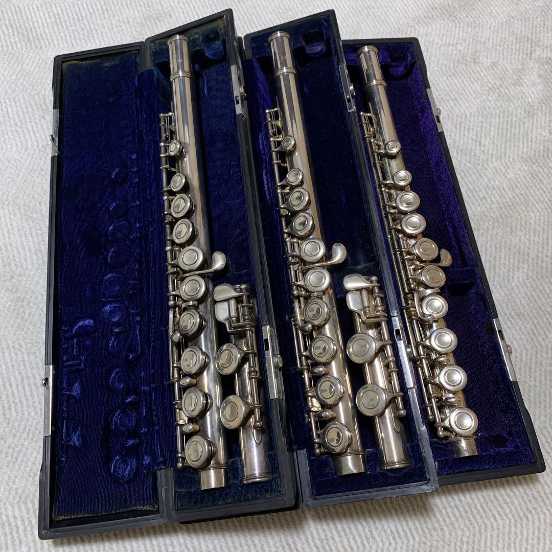 ヤマハフルート YFL-31ケース付き 部品取り
