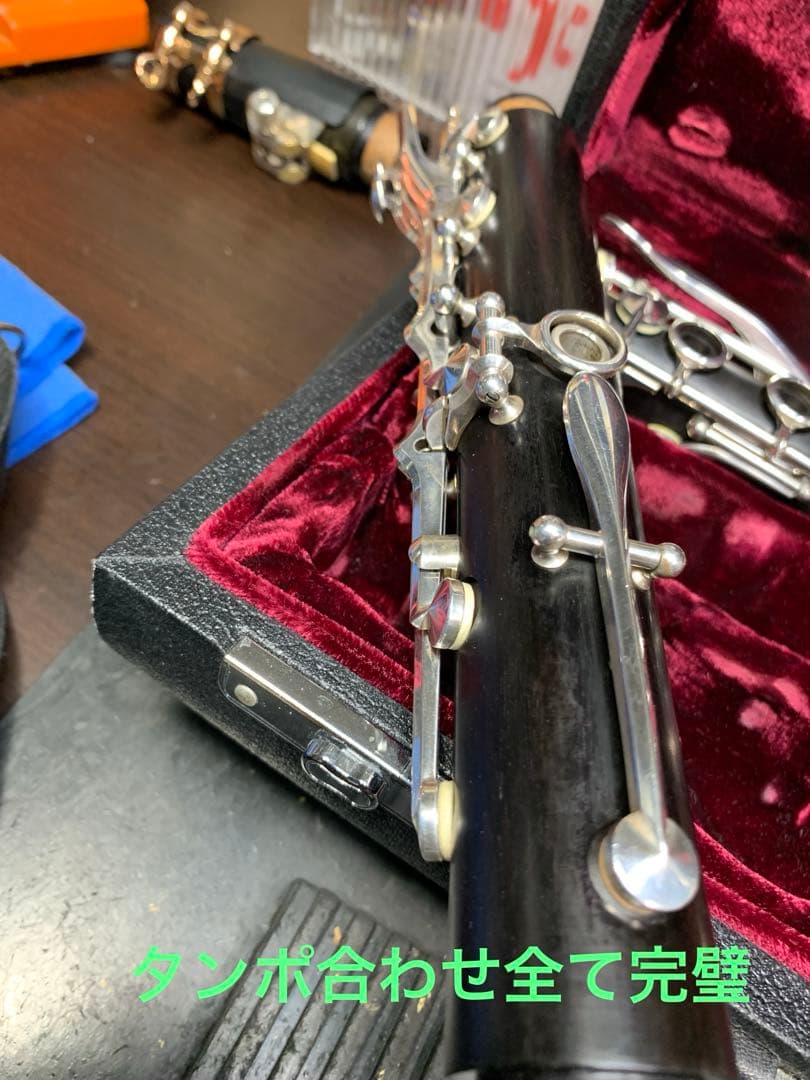 総メンテナンス済みクランポンR13完全整備　試奏確認済　極鳴り　ケースカバー選択