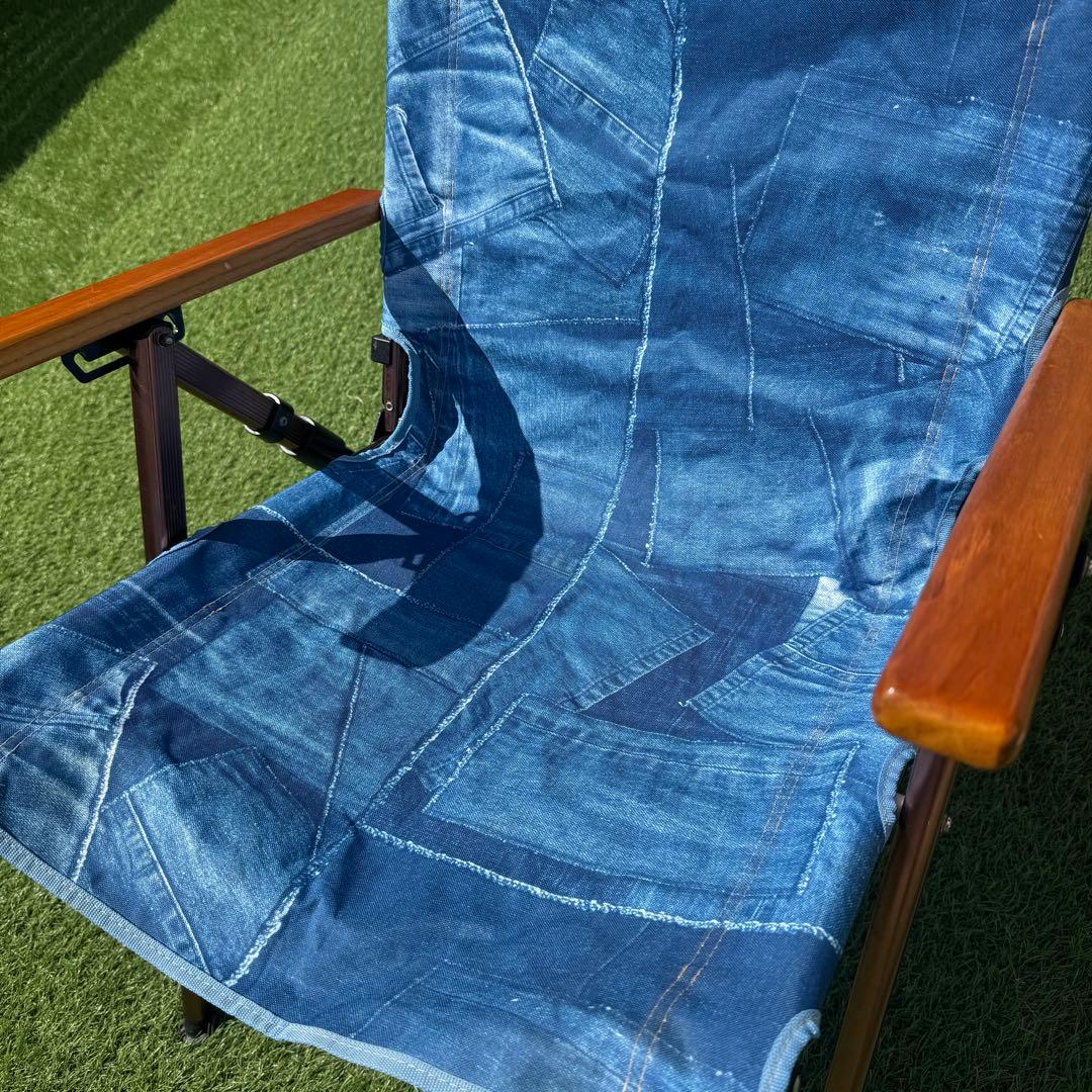 希少廃盤品　コールマン レイチェア デニム Monro コラボモデル