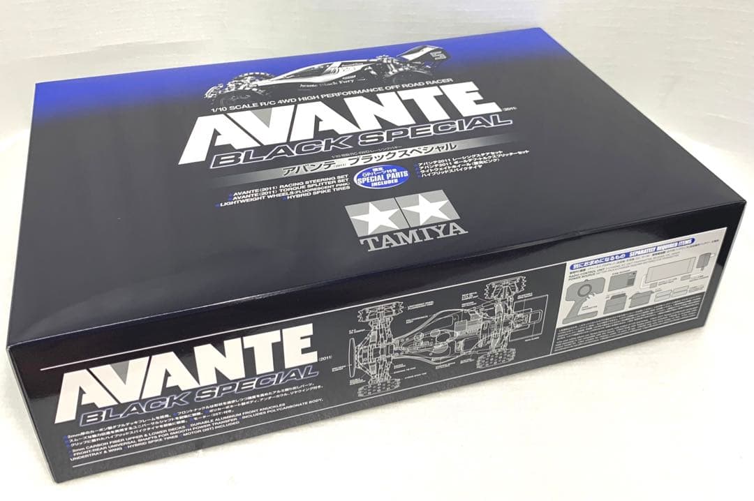 タミヤ　アバンテ　2011 4WD ブラックスペシャル　新品