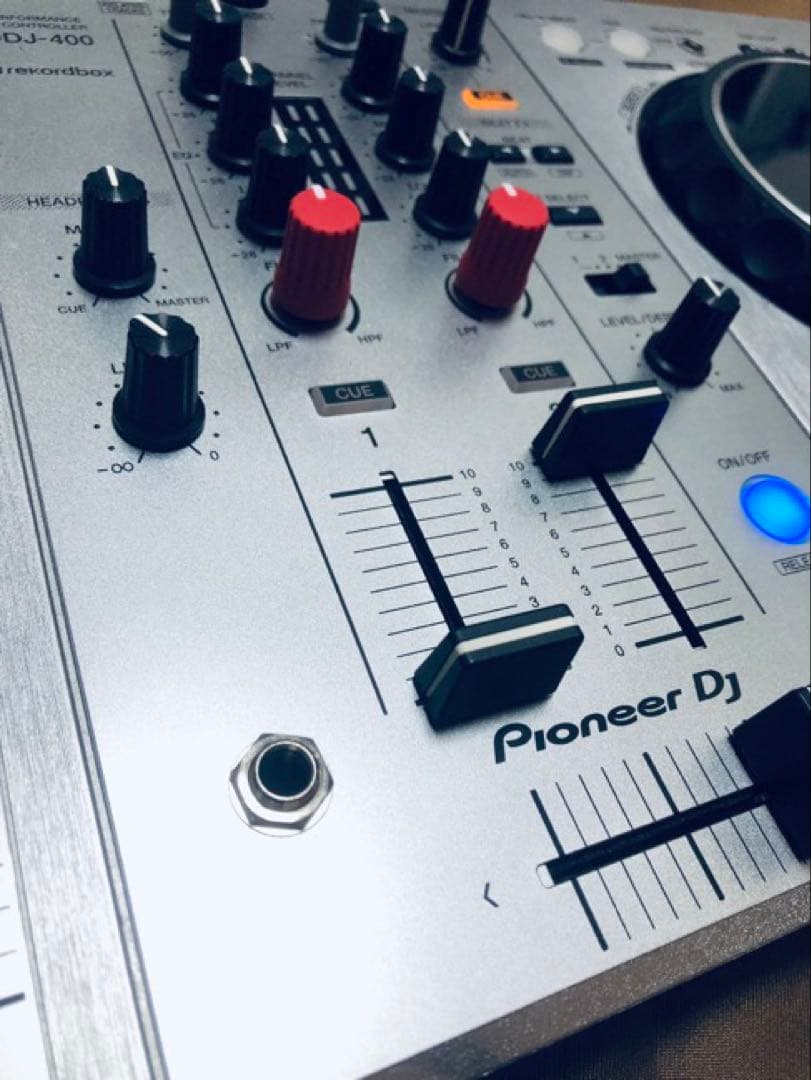 Pioneer DDJ-400 限定色シルバー　カスタム　豪華なオマケ付き