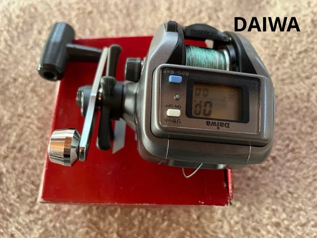 新品未使用 ダイワ デジタルリール タナセンサーS 200DX早技 +PEライン