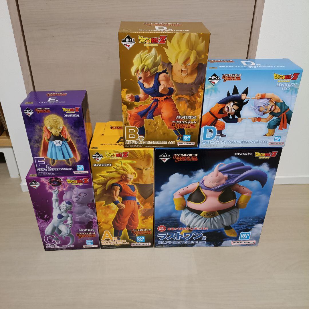 ドラゴンボール　一番くじ　フィギュアコンプセット