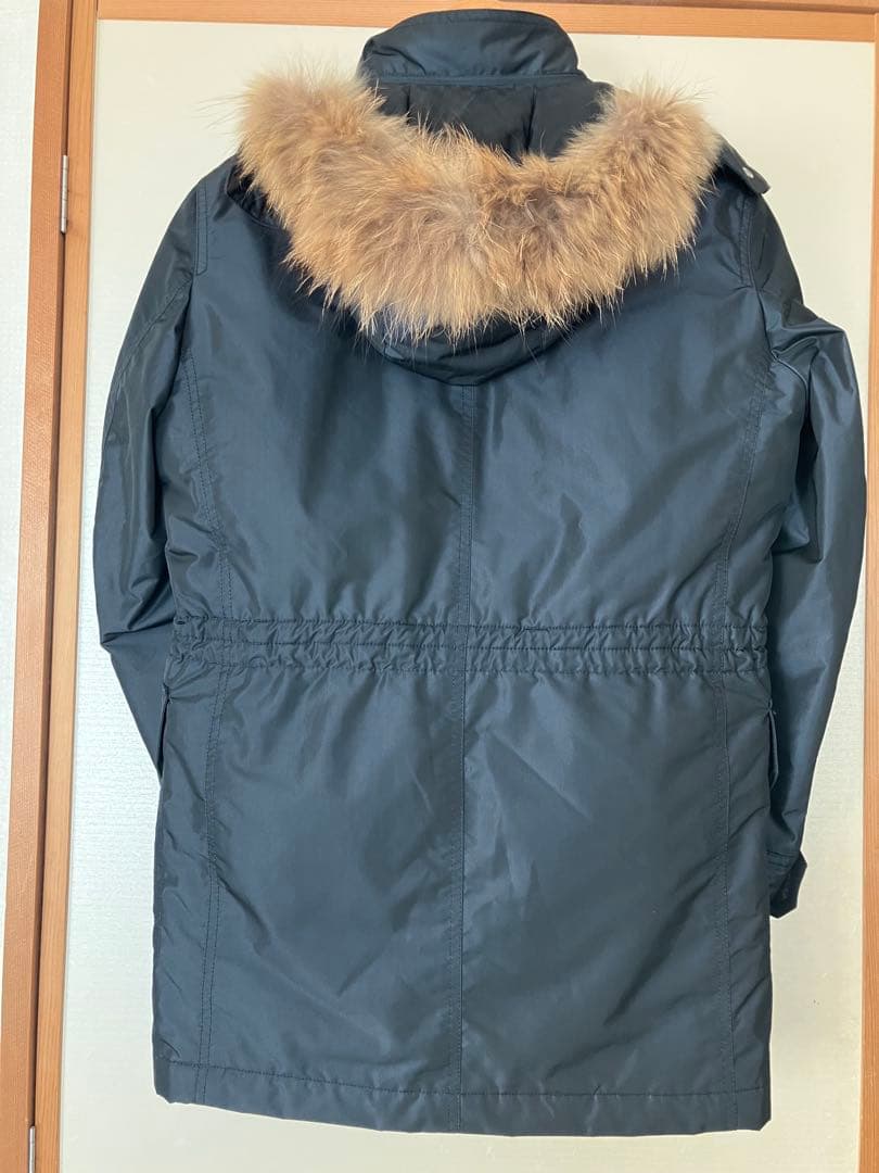 Aquascutum フード ダウンライナー付 モッズコート