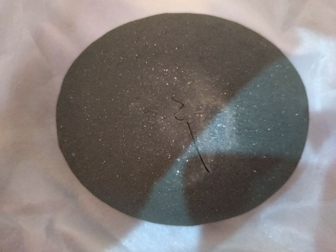 虎澤英雄　木箱サイン付　武州飯能焼　陶器の器 第14回日本陶芸展受賞者作品2枚組