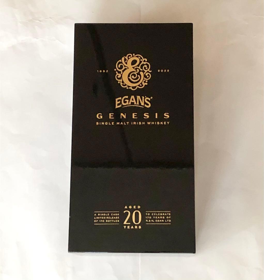 170周年記念のウイスキー「イーガンズ ジェネシス」　化粧箱のみ
