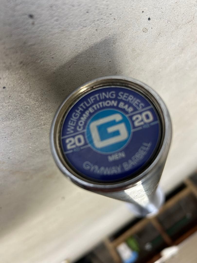 大阪吹田引取‼️ ジムウェイ ウェイトリフティング コンペティションバー 20㎏