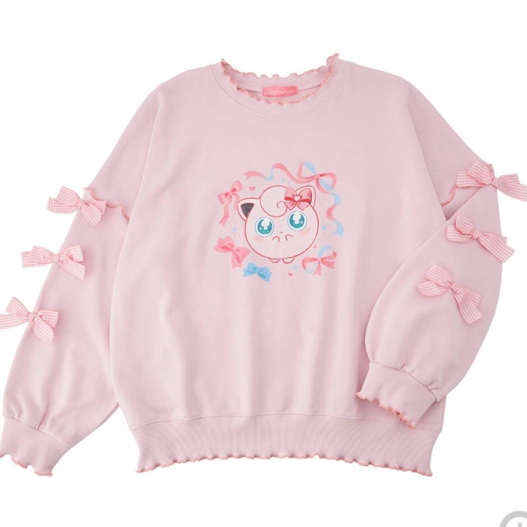 【ポケモンセンター限定】スウェット プリン ピンク